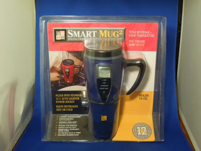 JLR Gear Smart 16 Oz Mug 12 Features in One - Keeps Hot or Cold