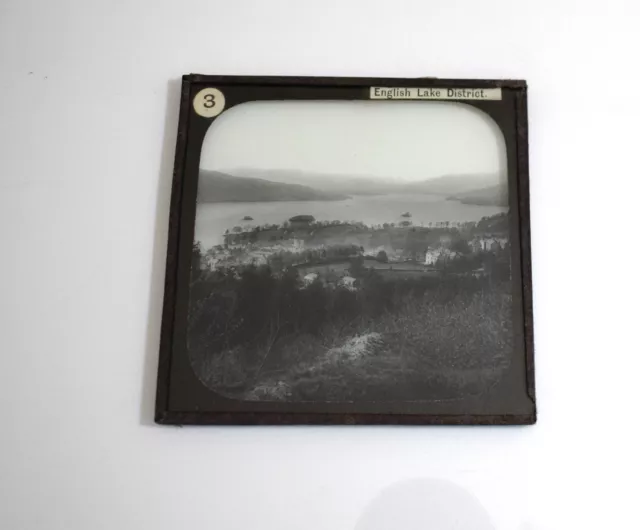 WINDERMERE FROM BRANT FELLS C1887 Magic Lantern Slide LAKE DISTRICT PHOTO 2