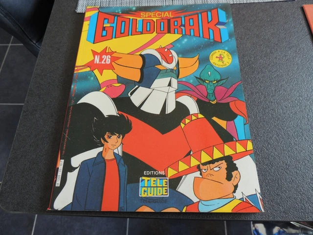 MAGAZINE GOLDORAK GRENDIZER - Télé Guide - n° 37 avec poster EUR 29,99
