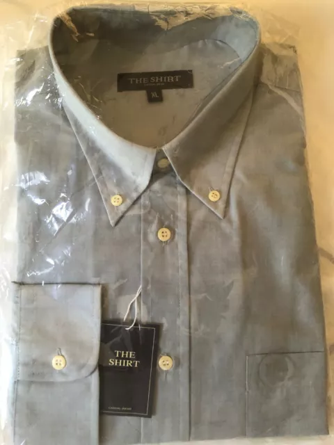 Dress Shirt Italian Xl Light Blue