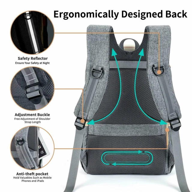 Baby Diaper Bag Backpack, Large Waterproof Nappy Changing Bag for Travel 9
