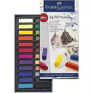 FABER-CASTELL Softpastellkreiden CREATIVE STUDIO, 24er Etui