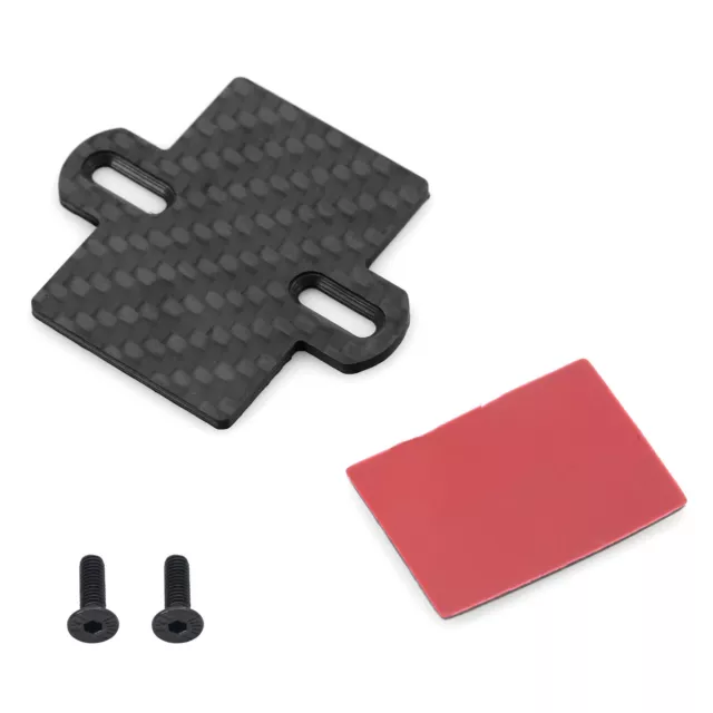 Carbon Fiber ESC Mounting Fixing Plate Upgrade for TRAXXAS Slash 4WD 2WD RC Car