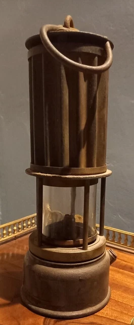 Antique Premier Lamp & Engineering Co Leeds Miners Lamp