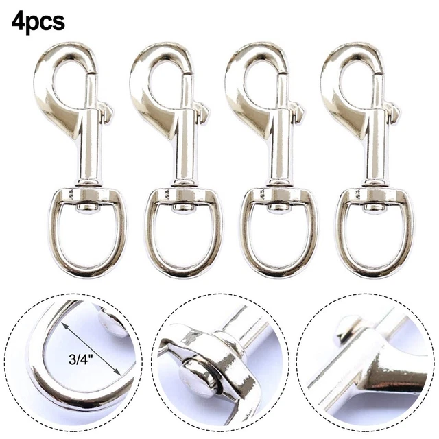 Crochet Pivotant En Acier Inoxydable 304 | Rotation 360° Fluide | Pour Hamac, Balançoire, équipement Outdoor | Charge Max 550 Kg