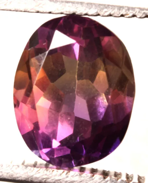 8.10 Cts. Natural Bi-Color Bolivia Ametrine Oval Shape Certified Gemstone