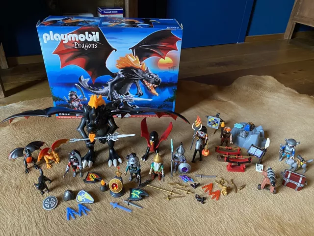 Playmobil Dragons & Novelmore Set 5482 70187 5493 großer Drache, Ritter, Waffen
