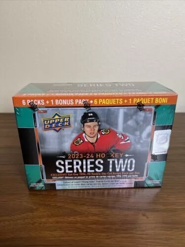2023-24 Upper Deck Series 2 Hockey NHL Exclusive Mega Box NEW SEALED SHIPS TODAY 2