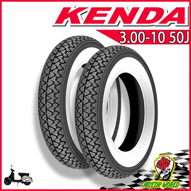 COPERTONE PNEUMATICO 3.00-10 KENDA 50J K333 FASCIA BIANCA - Benini E-Store - Foto 9