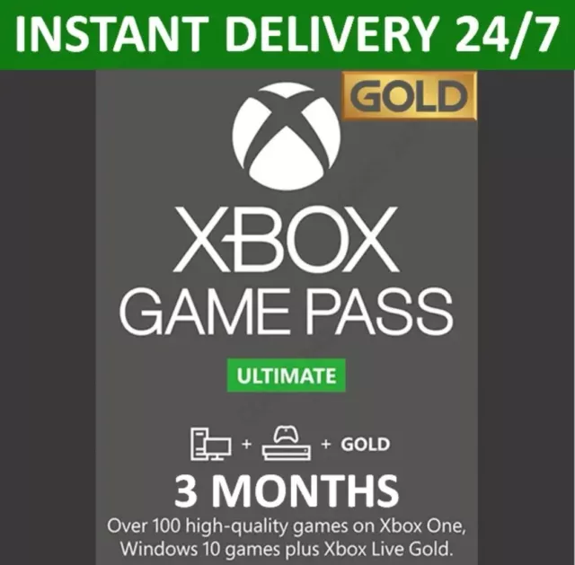 xbox live gold 3 mesi (leggi descrizione)