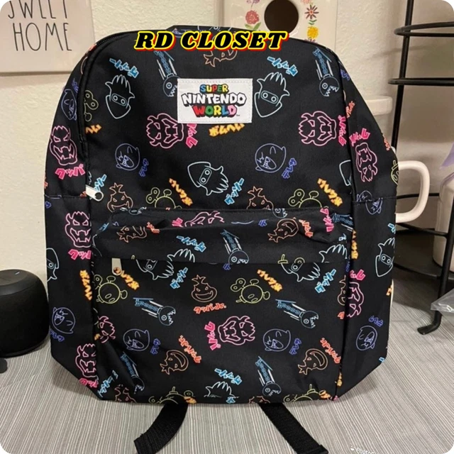 UNIVERSAL STUDIOS HOLLYWOOD Super Nintendo World Neon Backpack