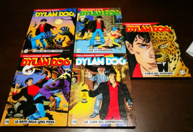 Lotto 5 Super Book Dylan Dog N.1-2-3-7-134  Ed. Bonelli  # Ottimi