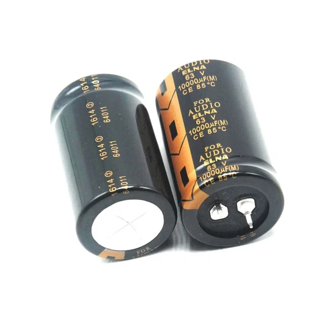 2pcs ELNA 10000uf 63V LAO High-END Audio Filter Electrolyte Capacitor