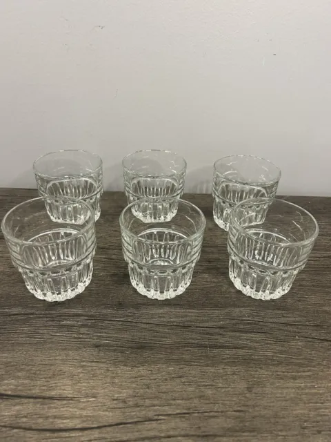 Libbey Glass Everest Duratuff Rocks Old Fashioned Glasses Set of 6 6 oz