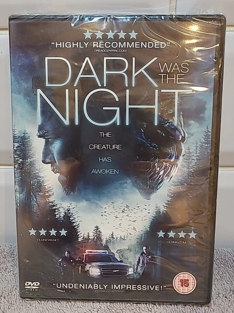 DARK WAS THE Night: The Creature Has Awoken (DVD, 2014) HORROR NEW ...