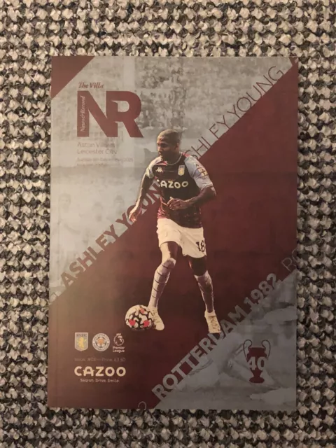 Aston Villa v Leicester City - 2021/22 - Premier League - Match Day Programme