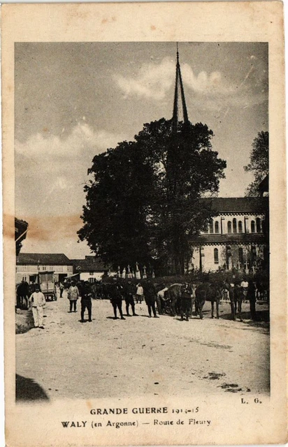 CPA Waly-Route de Fleury (232528)