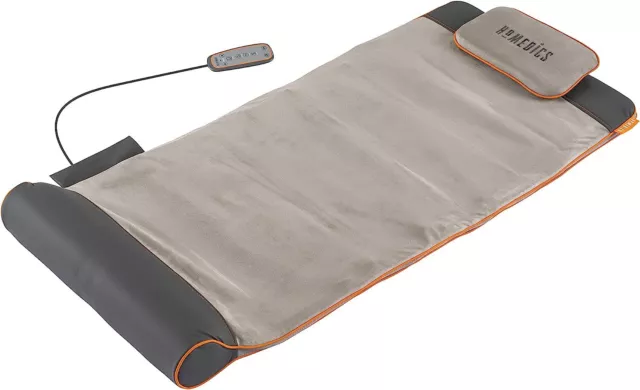 HoMedics YMM-1500-EU Matte Stretch Thai Yoga Massage Mat 36W Massagematte Grau