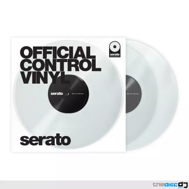 Serato Standard Control Vinyl - Clear (Pair)