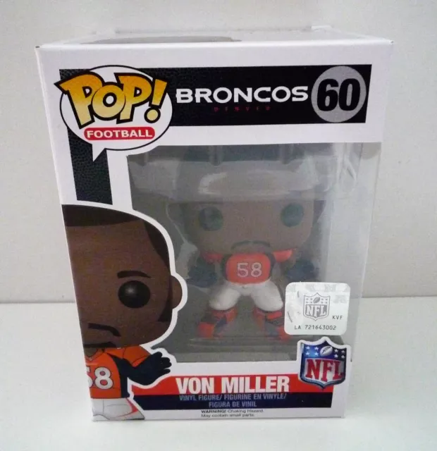 Funko POP! NFL Football - Denver Broncos - Von Miller - Figur #60 - Sammelfigur