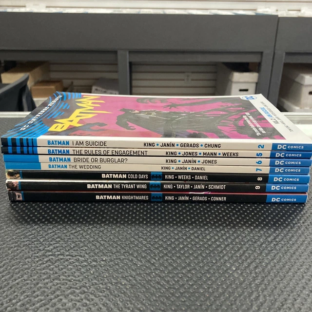 7 Batman & Batman Beyond TPB LOT - DC Comics Paperback Collection NM