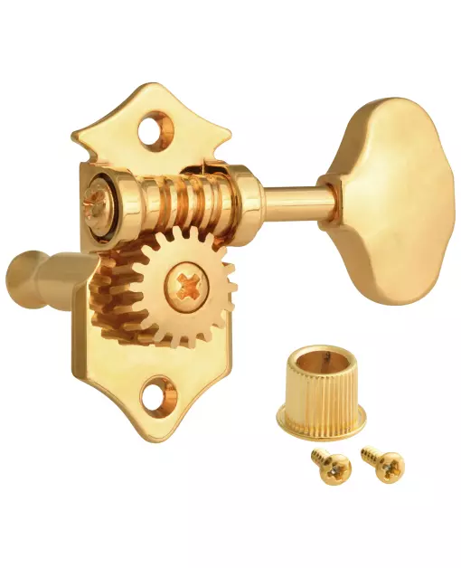 Golden Gate F-2331 Premium Vintage Style Open-Gear Guitar Tuning Machines 3+3 Go