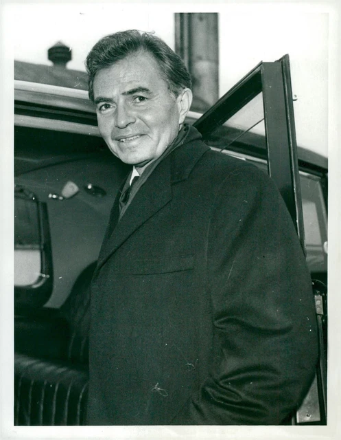 Portrait image of actor James Mason. - Vintage Photograph 800359