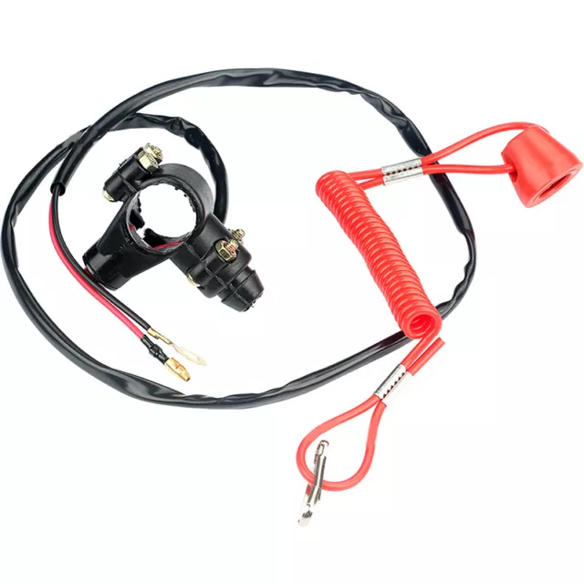 Tether For Circuit Breaker Of ATV Motorcycle Boat, Emergency Stop Engine Swi SN❤