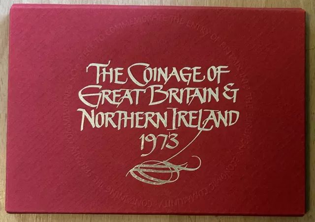 1973 The Royal Mint Coinage of Great Britain and Northern Ireland  Proof Set