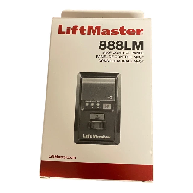 LIFTMASTER 888LM SECURITY+ 2.0 MyQ Wall Control Panel 39.99 PicClick