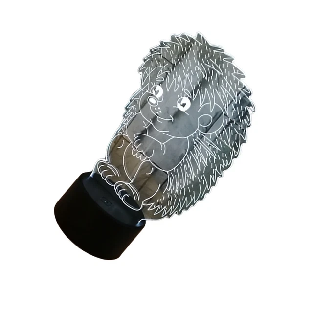 Luz nocturna 3D 3D luces LED LED LED luz nocturna mando a distancia niño