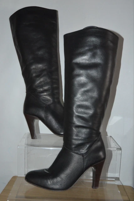Chaussures En Cuir Marron River Island - Taille UK 5 (Femme) - Occasion