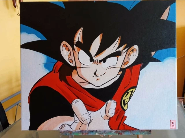 IMAGEN PINTADO A Mano Acrílico En Lona - Manga Dragon Ball - Goku EUR 736,61 - PicClick ES IMAGEN PINTADO A Mano Acrílico En Lona - Manga Dragon Ball - Goku EUR 736,61 - PicClick ES