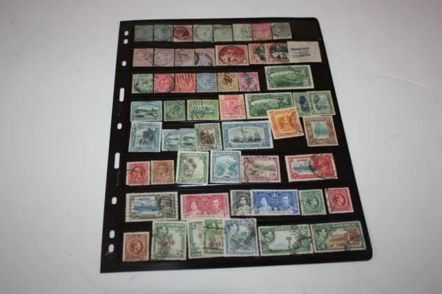 JAMAICA Gorgeous LOT of Early Stamps from Minkus Albums Mainly Pre 1940 JAM17NOV