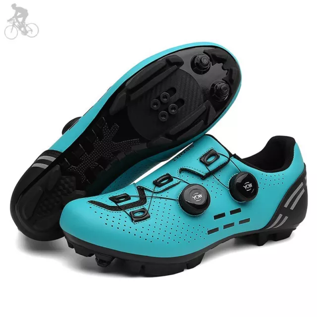 MTB Cycling Shoes Mens Outdoor Cleat Sneakers Racing Splint Bicycle Spd Footwear