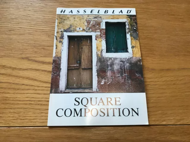 VTG Hasselblad Square Composition -  Booklet Catalogue Magazine