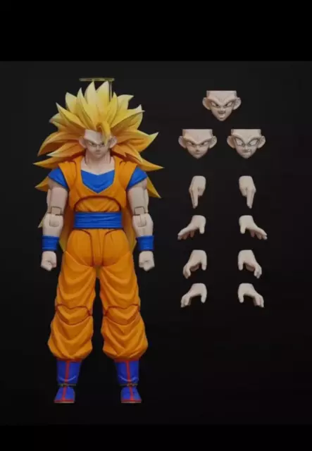 Kong Studio 015 SSJ5 Goku White SS5 Dragon Ball Z SH Figuarts Xeno Goku  Last Run