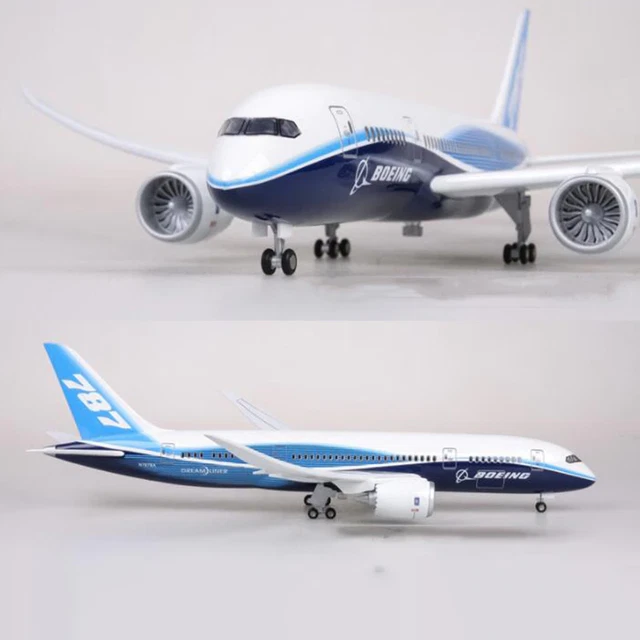 BOEING 787 BOEING Livery Model Airplane 42CM Scale 1:130 £105.74 ...