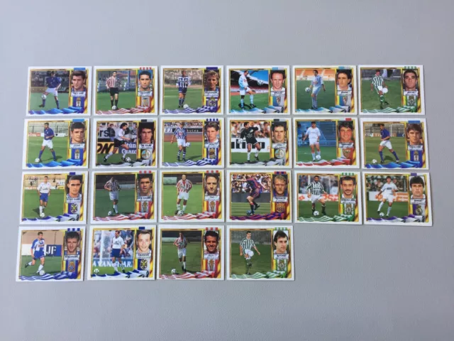 Lote De 22 Cromos Coloca Ediciones Este Liga 95 96 1995 1996 Nunca Pegados