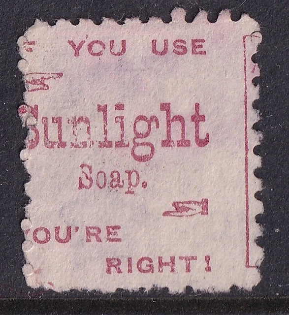 NEW ZEALAND  ADSON ADVERT  "YOU USE  SUNLIGHT SOAP  YOU'RE RIGHT"  on  QV 2d