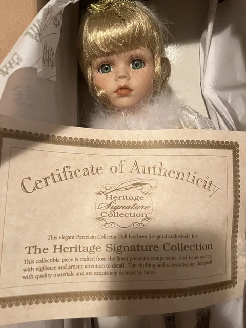 heritage signature collection porcelain doll 2