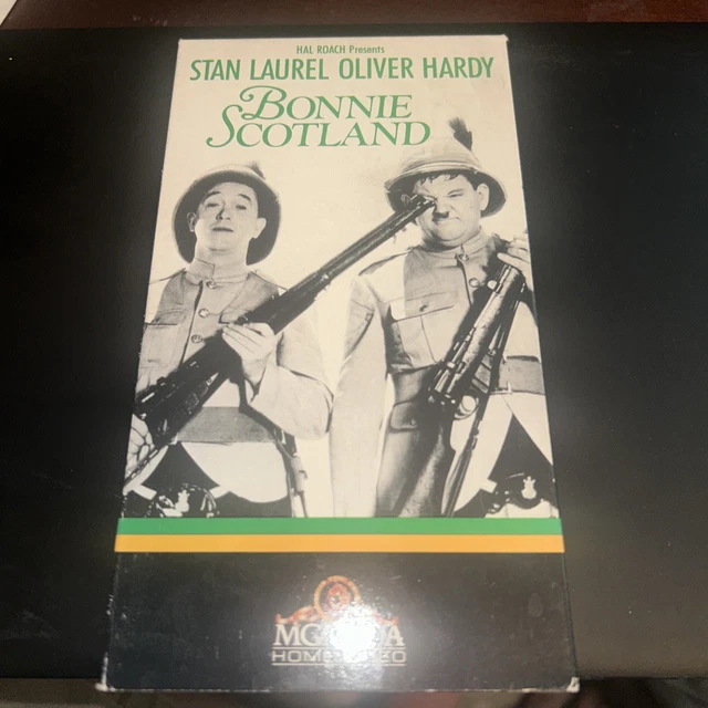 Laurel & Hardy - Bonnie Scotland [UK-Import] – Klassiker Auf VHS Für Fans Des Slapsticks
