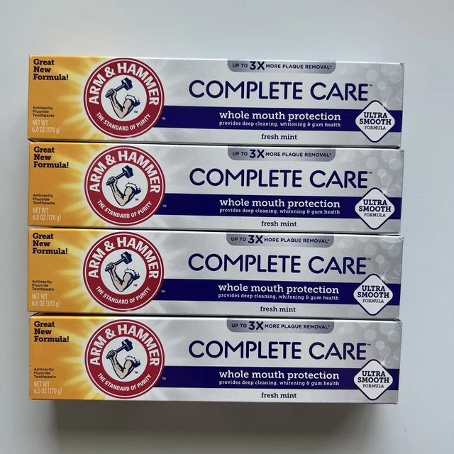 ARM & HAMMER Fluoride Toothpaste Anticavity Complete Care Fresh Mint