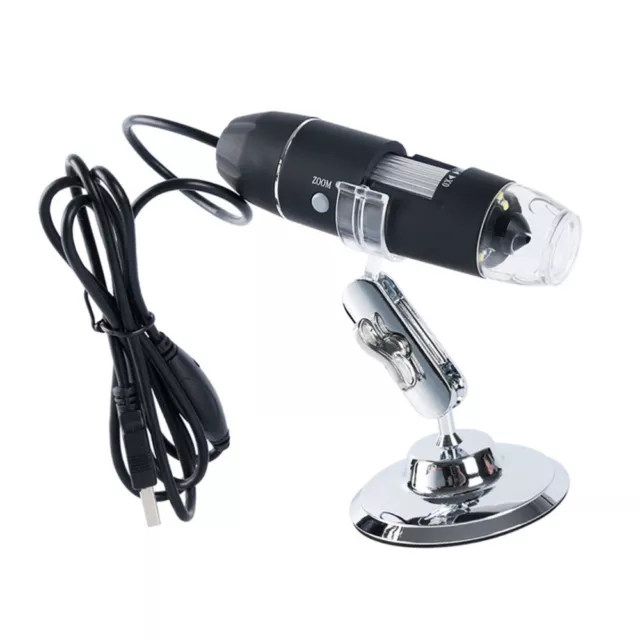 8 LED Digitalmikroskop 1600-fache Lupe USB mit Ständer ( )