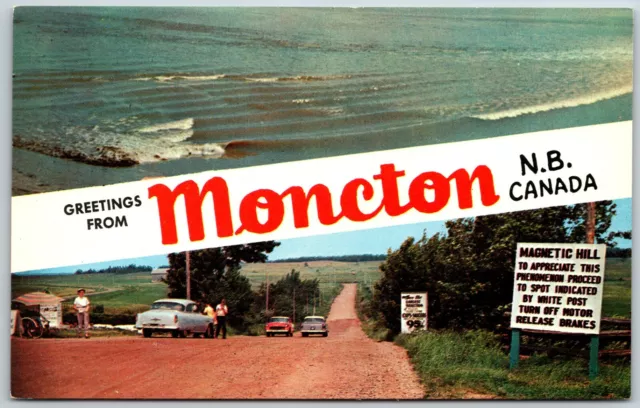 Greetings from Moncton, New Brunswick, Canada - Postcard