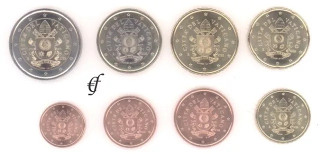 Vatikan Münze Kursmünze - wählen Sie von 1 Cent - 2 Euro und alle Jahre - Neu