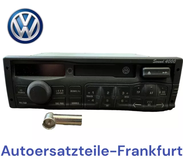 Original & Neu VW Transporter Caravelle LT Autoradio Kassetten Radio Sound 4000 2