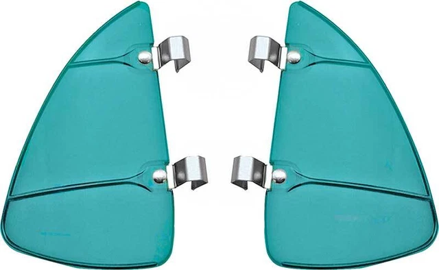 Universal Plastic Vent Window Breezies; Green
