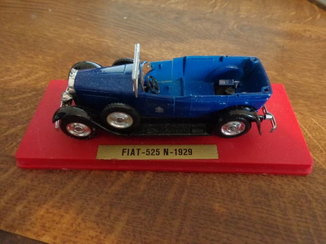 Solido âge D'or 1973 - Fiat 525N Cabriolet 1929 - 1/43 Made In France #154b