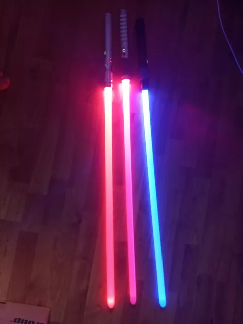 LED Star Wars FX Lightsaber Lichtschwert Laserschwert mit Soundfonts und RGB